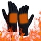 thumbnail image 1 of pstuiky Guantes de lana tejidos con calefacción USB, carga de calor, protección térmica reforzada con terciopelo para exteriores., 1 of 4