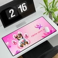 thumbnail image 3 of Faith Love Hope Miniature American Shepherd Breast Cancer Awareness Survivor Desk Mat Full Keyboard Mouse Pad MAS Dog Lover Gifts Large Mousepad - 02017, 3 of 5