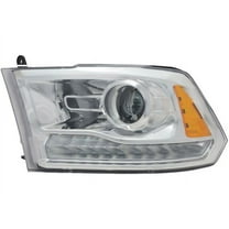 Left Headlight Assembly - Compatible with 2013 - 2015 Ram 1500 2014
