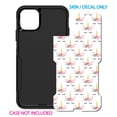 thumbnail image 2 of DistinctInk Custom SKIN / DECAL compatible with OtterBox Commuter for iPhone 11 Pro MAX (6.5" Screen) - Pastel Unicorn Pattern - White Pink Black, 2 of 5