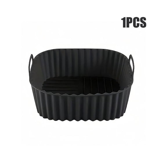 Silicone Square Baking Liner for Air Fryer – Heat-Resistant Non-Stick Reusable Kitchen Insert, 1Pcs