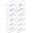 thumbnail image 2 of Clear PVC Zipper Bags for Cash Budgeting - 12 Pack Waterproof Document Envelopes for Bills, Receipts & Home Office Organization, 2 of 2
