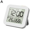 thumbnail image 6 of ABS LCD Digital Clock with Time, Temperature and Humidity Display, Reverse/Positive and Cycle Timing for Shower and Bathroom Use, 6 of 9