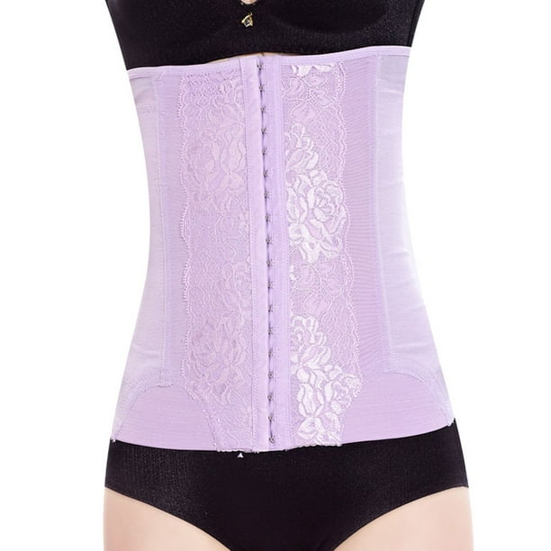 Worallymy Women Postpartum Body Shaper Waist Slimming Belt Underbust