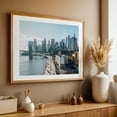 thumbnail image 4 of Over FDR 02 - Manhattan New York Photography Oak Framed Wall Art Print 16 x 24 inches, 4 of 6