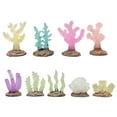 thumbnail image 1 of Adorno de coral que brilla en la oscuridad - Diseño realista, requiere luz actínica, para acuarios y decoración de interiores, 1 of 8