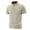 Khaki, variant on GrmtClth Men's Quarter Zip Athletic Shirt Short Sleeve Raglan Sleeve Performance Top Quick-Dry Gym Running Sports Activities T-Shirt Army Green 2XL