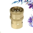 thumbnail image 6 of BALAHAPY 1Set High Press Connector Fittings Pressure Washer Coupler 4 3x2 7x2cm, 6 of 8