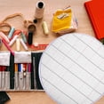 thumbnail image 5 of TEHAUX Embroidered Mesh Round Grid Pattern Assorted Color Polyester 1Pcs Free Cut Home Decoration Artists, 5 of 5