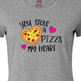 thumbnail image 4 of Inktastic Valentine's Day You Stole a Pizza of My Heart Women's T-Shirt, 4 of 5