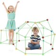 thumbnail image 3 of Kids Fort Building Kits,DIY Puzzle,Toy House,Build Your Hut,DIY Building Castles Tunnels Play Tent Indoor and Outdoor Gift for Boys Girl Age 5 6 7 8 9, 3 of 5