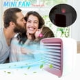 thumbnail image 3 of USB Mini Air Cooler Portable Desktop Cooling Fan Student Dormitory Air Condition, 3 of 4