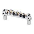 thumbnail image 2 of Bunblic Roller Saddle Bridge Increased Tuning Stability Zinc Alloy Replacement High Stability for Electric Guitar Part DIY Accessory, 2 of 8