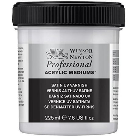 Winsor & Newton Artists' Acrylic UV Varnish, 250ml Jar,