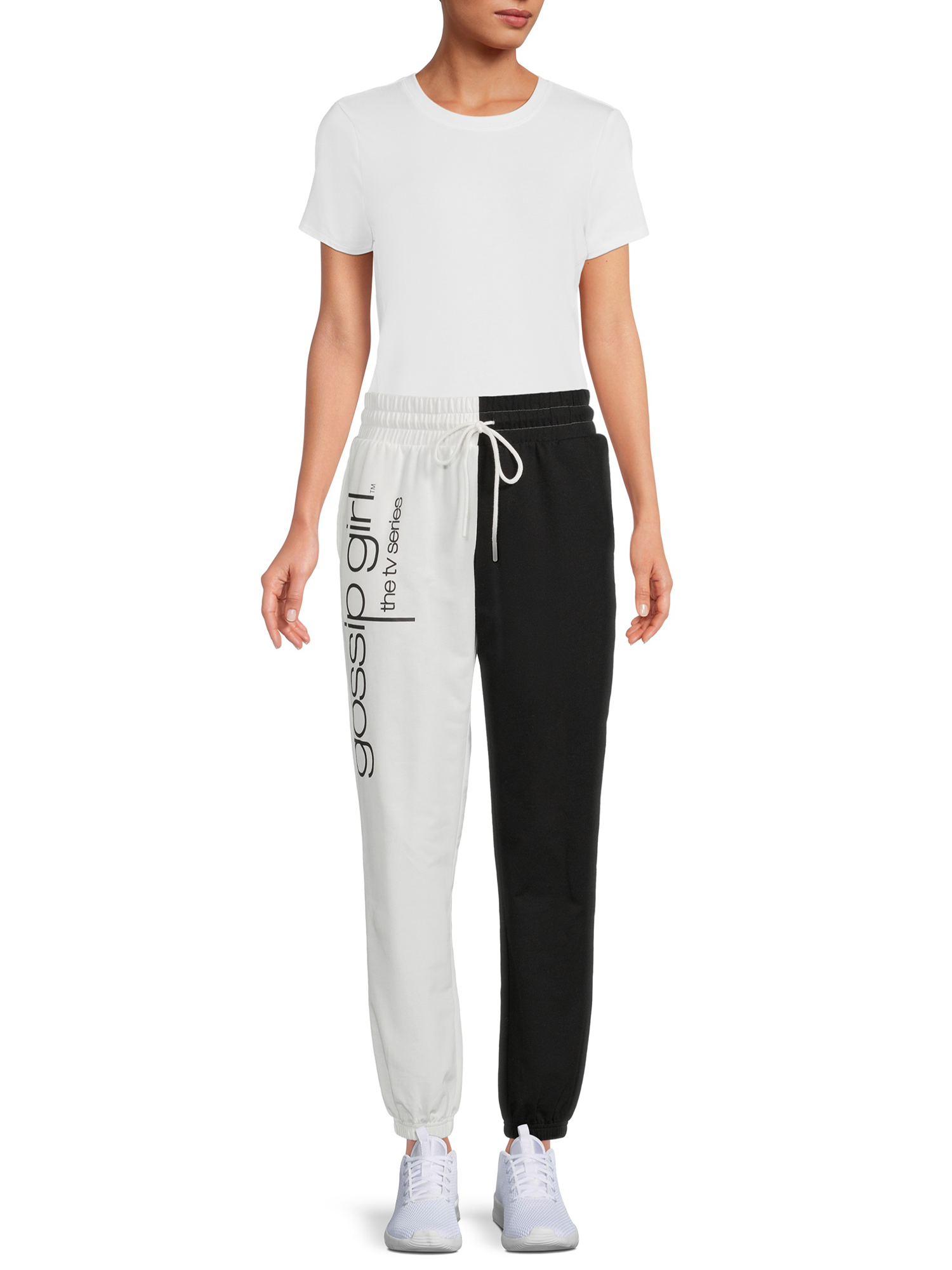 Gossip Girl Women's and Women's Plus Jogger Lounge Pants