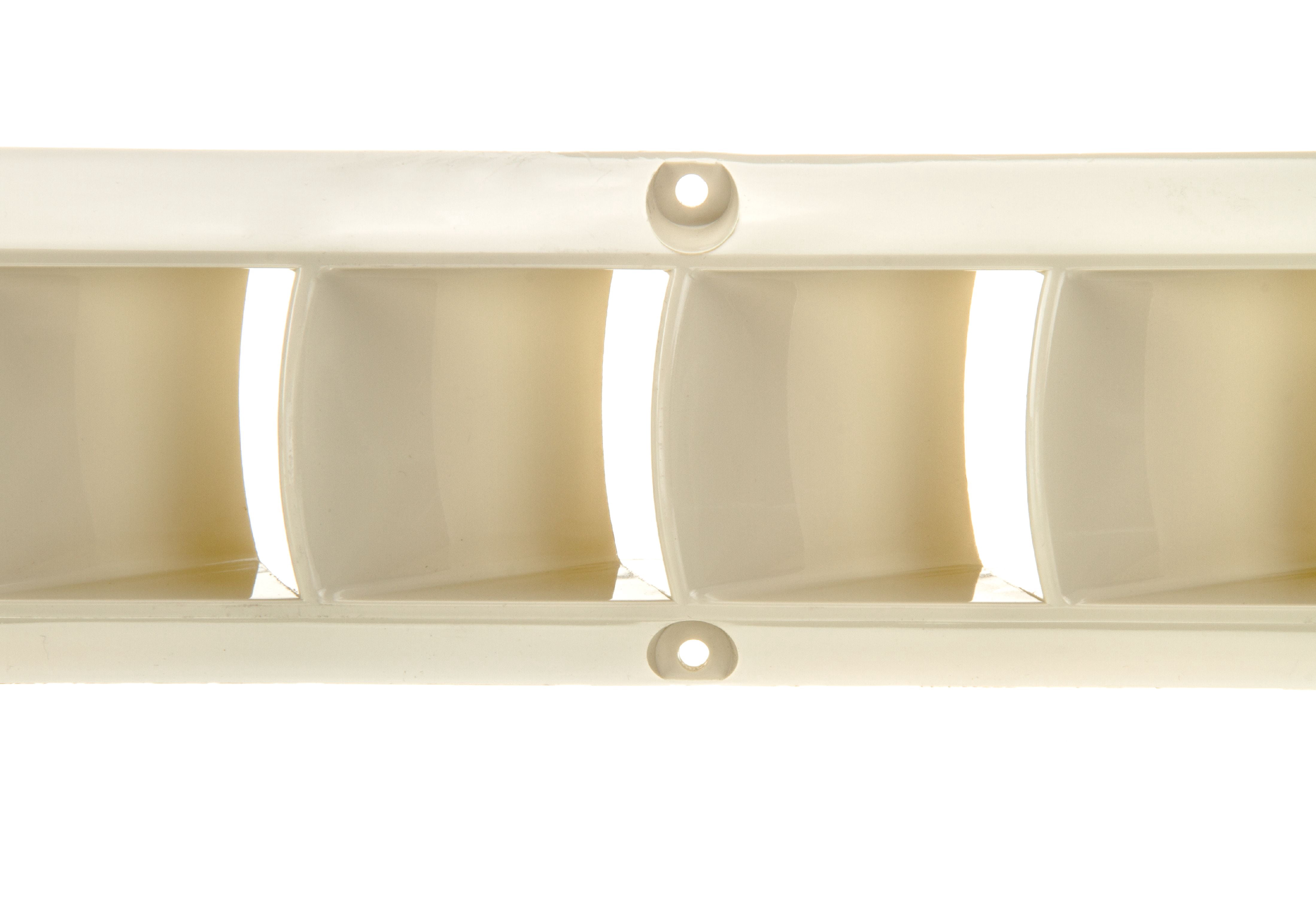 Attwood 1495-1 Corrosion-Resistant Marine Louvered Vent, White Finish