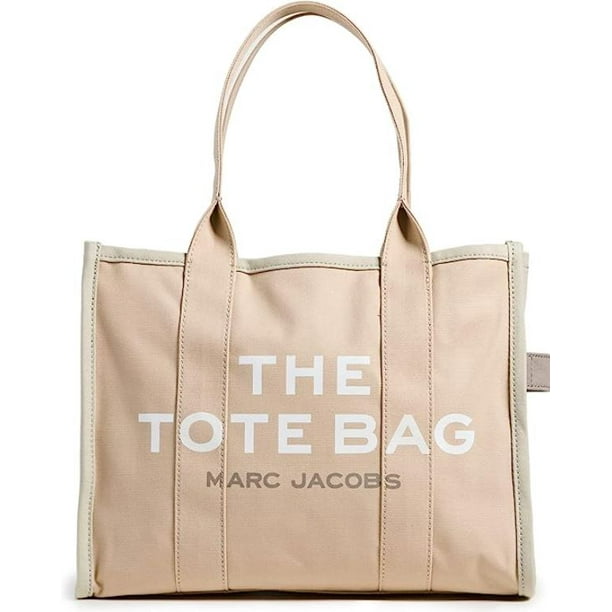 Marc Jacobs Women's The Colorblock Large Tote Bag, Beige Multi ...