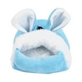 thumbnail image 2 of Xihbxyly Mini Nido para Hámster, Acogedor Diseño de Oso de Algodón, Cama de Invierno Cálida y Desmontable, Ideal para Hámsteres Enanos, Ratones y Animales Pequeños. Ideal para Jugar En Interiores, Es, 2 of 7