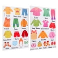 thumbnail image 3 of TELOLY 1 Set Dresser Decals Labels Dresser Clothing Labels Adhesive Kids Drawer Stickers Clothes Classification Sticker for Kids Room Bedroom, 3 of 4