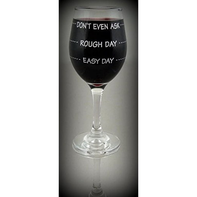 Funny Guy Mugs Dog Is Home Wine Glass 11-ounce - Unique Gift for Women
