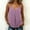 Purple, variant on Casual Sleeveless Tank Tennis Top for Everyday Wear Womens Classic Solid Vest Wardrobe Piece Light Pink XL
