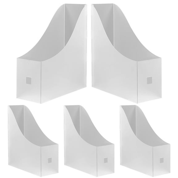 5Pcs Classroom Organizer Vertical Paper Organizer Office Shelf Organizers