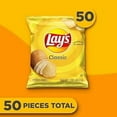 thumbnail image 2 of Lay’s Classic Potato Chips Snack Packs, 1 oz Bags, 50 Count Multipack, 2 of 5