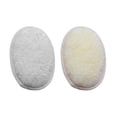 thumbnail image 3 of Matsuzay Esponja de ducha de baño de lufa, depurador de limpieza, suministros para la piel, accesorios, herramientas ligeras ovaladas, cuidado de masaje Juegos de accesorios de baño Beige Matsuzay  HA076967-02, 3 of 6