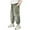 Army Green, variant on Edvintorg Cargo Pants for Boys Solid Color Elastic Waistband Ankle Work Pants with Pockets Comfortable Casual Pants for Kids and Teens 5-15 Years