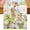 Ivory, variant on Easter Table Runner 48 Inches Long for Kitchen Dining, Farmhouse Flowers Wreath Sheep Rabbits Duck Eggs Dresser Scarf Farmhouse, Dining Table Decorations for Wedding/Parties, 13 x 48 In