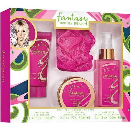Britney Spears Fantasy Fragrance Gift Set, 4 pc