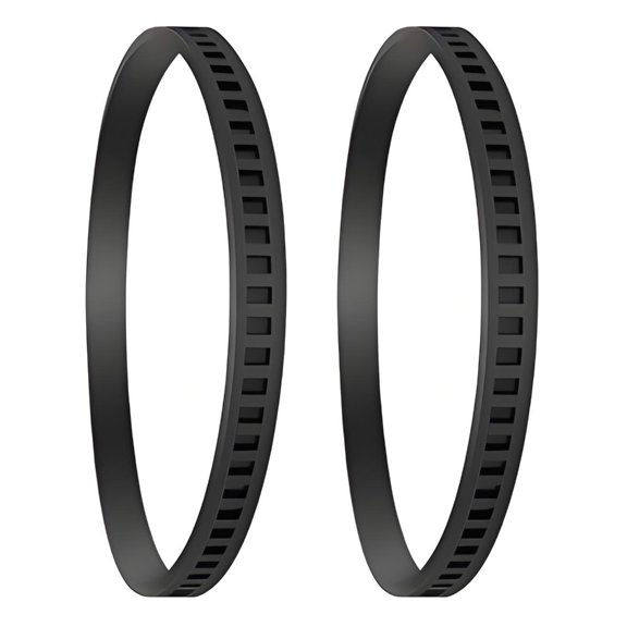 Pack Of 2 Rubber Bandsaw Tires Replacements Parts Quality Quick Installation No Tool Needed For Woodworking Projects