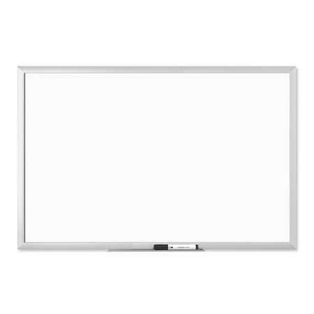 U Brands 23"x35" Magnetic Dry Erase Board Aluminum Frame