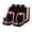 Pink, variant on Practical Vehicle Seat Covers Set Playful Feline Graphics Suitable For Different Car Type