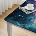 thumbnail image 5 of Acheng Space Art Square Tablecloth with Elastic Edge 100% Polyester Fiber 40*40, 5 of 8