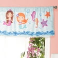 thumbnail image 4 of Everyday Kids Mermaid Adventures Window Valance, 4 of 7