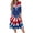 Multicolor, variant on BOMYJESK 4th Of July Dresses for Women Maxi Dress 250th Anniversary Stars Stripes Midi Dresses Vintage Independence Day 2026 Summer Dresses Elegant Classy Resort Wear Light Blue M
