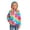 Hot Pink, variant on Miaoju Toddler Girls Jacket Lightweight Hooded Windbreaker Kids Water-Resistant Light Rain Jacket Print Outwear 4-10Y