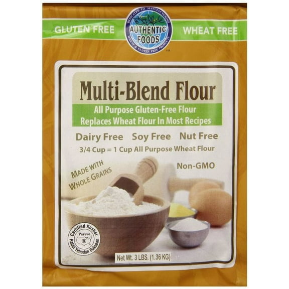 Authentic Foods Multi Blend Flour, 3lbs