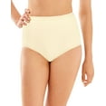 thumbnail image 1 of Bali Womens Full-Cut-Fit Stretch Cotton Brief - Best-Seller, 6, Moonlight, 1 of 4