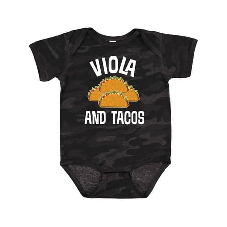 

Inktastic Viola And Tacos Funny Gift Baby Boy or Baby Girl Bodysuit