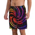thumbnail image 2 of Balery A Bright Abstract Traje de Baño Estilo Hawaiano para Hombre, Shorts de Secado Rápido con Bolsillos-Large, 2 of 6