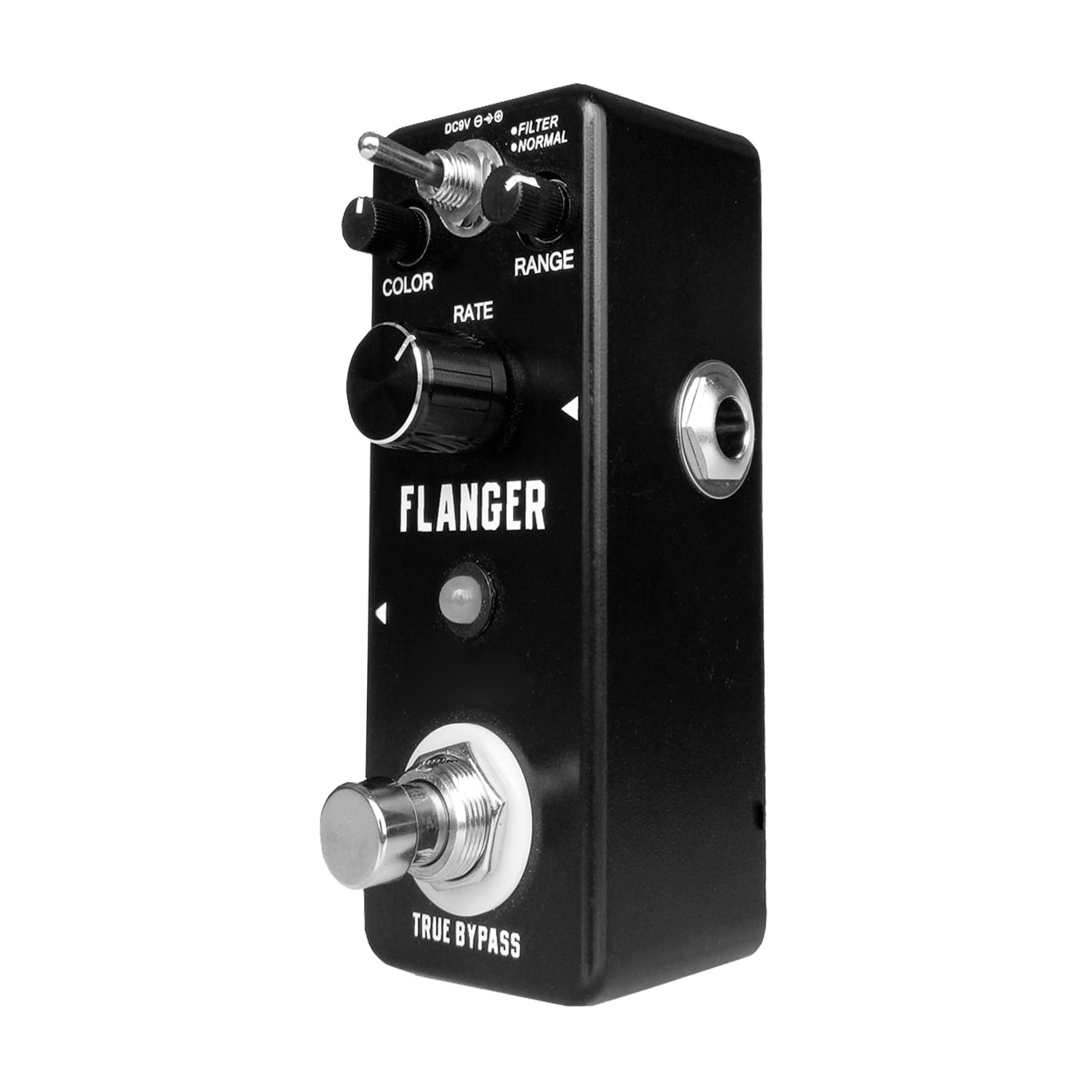 Elowen Mini Effect Pedal Guitar LN-312 Classic Analog Flanger Guitar Effect Pedal True Bypass Aluminum Alloy Shell
