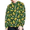 thumbnail image 3 of DISNIMO Flower Avocado Hoodie Girls Soft Hoodie 11-13 Years Old Pullover Hoodies Girls Hooded Sweatshirt with Pockets Boys Hoodie Sweatshirts Fall Teen Girl Streetwear Hoodie Kids Childrens Hoodie, 3 of 7