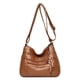 thumbnail image 1 of Bolsa de mensajero de cuero de PU retro de gran capacidad para damas con cremallera de múltiples capas Ndcxsfigh Para Estrenar, 1 of 8