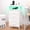 White, variant on Night Stand with Charging Station, Led Nightstand with USB Ports and Outlets, End Table with 4 Fabric Drawers and Storage Shelf, Bedside Tables Small Dresser for Small Space and Dorm, White