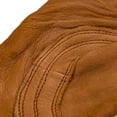 thumbnail image 3 of Plainsman Premium Cabretta Brown Leather Gloves 2 Pairs (Large), 3 of 3