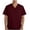 Mens T Shirts Wine, variant on Work T Shirts for Men with Pockets Short Sleeve V Neck Tees Tops Mens Casual Solid Color Pullover Side Slit Breathable Basic Tshirts Shirt