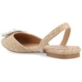 thumbnail image 5 of Journee Womens Hannae Sling Back Pointed Toe Flats, Widths Available, 5 of 9