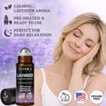 thumbnail image 6 of Lavender Essential Oil Roll On – Pre-diluted Calming Lavender Oil for Relaxation, Sleep & Skin Care, Aromatherapy Roller, Lavender Roller Ball, Calming Gifts for Women, Men by Fiora Naturals, 6 of 7